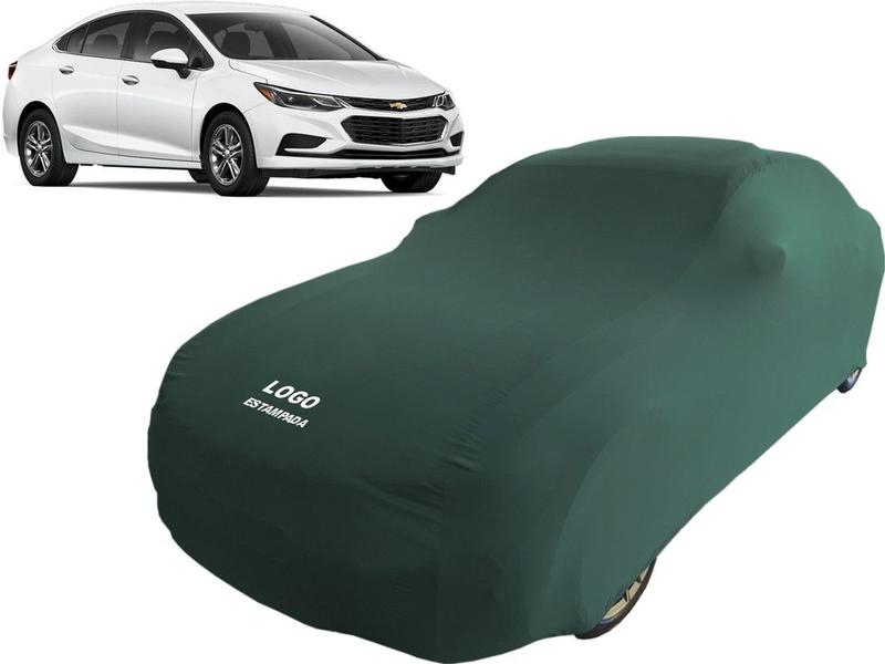 Imagem de Capa De Tecido Com Logo Chevrolet Cruze Sedan Durabilidade