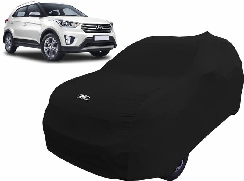 Imagem de Capa De Tecido Cor Azul Alta Proteção Carro Hyundai Creta