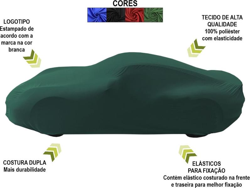 Imagem de Capa De Tecido Cor Verde Alta Proteção Carro Mclaren 540c