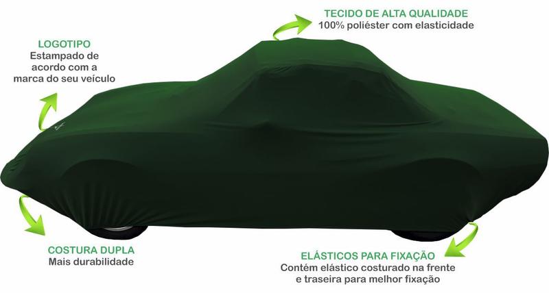 Imagem de Capa De Tecido Helanca Para Carro Karmann Ghia TC