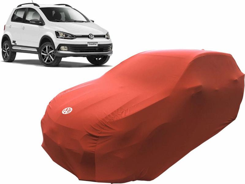 Imagem de Capa De Tecido Para Proteção Carro Volkswagen Crossfox Luxo