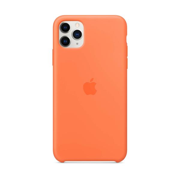 Capa de telefone de silicone Apple para iPhone 11 Pro Max - Vitamina C