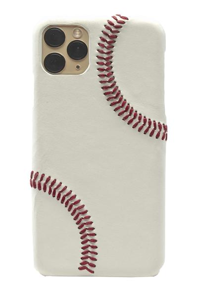 Imagem de Capa de telefone mcmadley Baseball Leather para iPhone 13 Pro