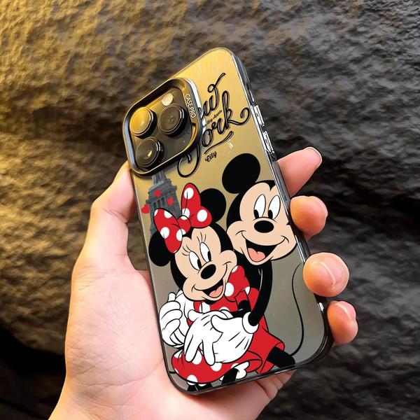 Imagem de Capa de Telefone Mickey e Minnie Disney para iPhone 15/14/13/12/11 - Modelos Pro Max e Plus