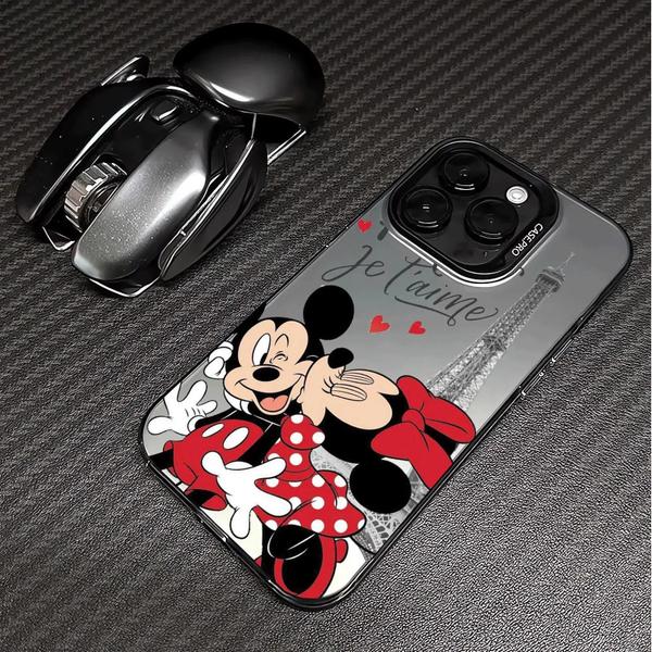 Imagem de Capa de Telefone Mickey e Minnie Disney para iPhone 15/14/13/12/11 - Modelos Pro Max e Plus