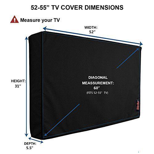 Imagem de Capa de TV iBirdie Outdoor Waterproof para TV de tela plana de 55"