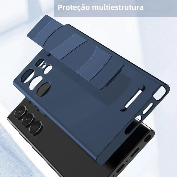 Imagem de Capa Elástica e Amigável à Pele para Samsung Galaxy S23/S24 Ultra/Plus