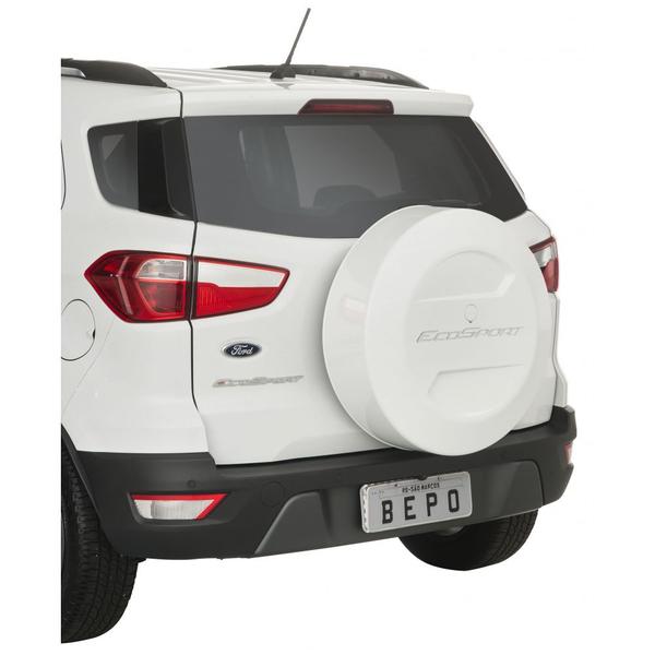 Capa Estepe Ecosport 2019 2020 2021 2022 - Branco Artico - Bepo Imagem de Capa Estepe Ecosport 2019 2020 2021 2022 - Branco Artico