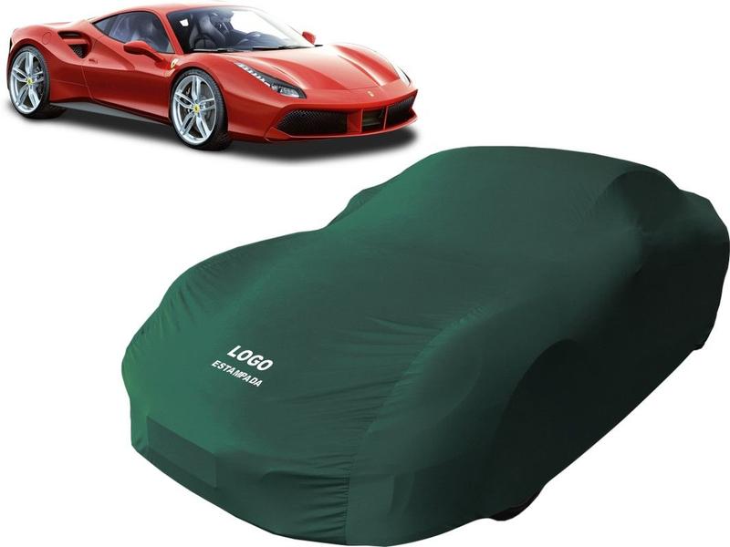 Imagem de Capa Ferrari 488 Tecido Lycra Macio Não Risca Pintura