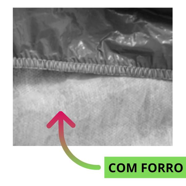 Imagem de Capa Forrada Para Cobrir Carro Chevrolet Cobalt Impermeável Anti-Uv