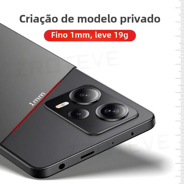 Imagem de Capa Fosca Fina para PC Rígido Xiaomi Poco - X5, X6, X4 Pro, X3, F3, F4 GT e F5