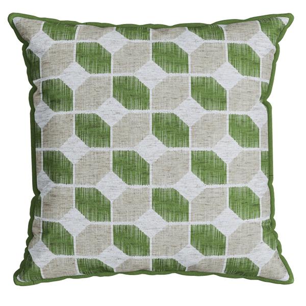 Imagem de Capa Garden 054 com Cordone 43 Cm X 43 Cm Verde/Bege