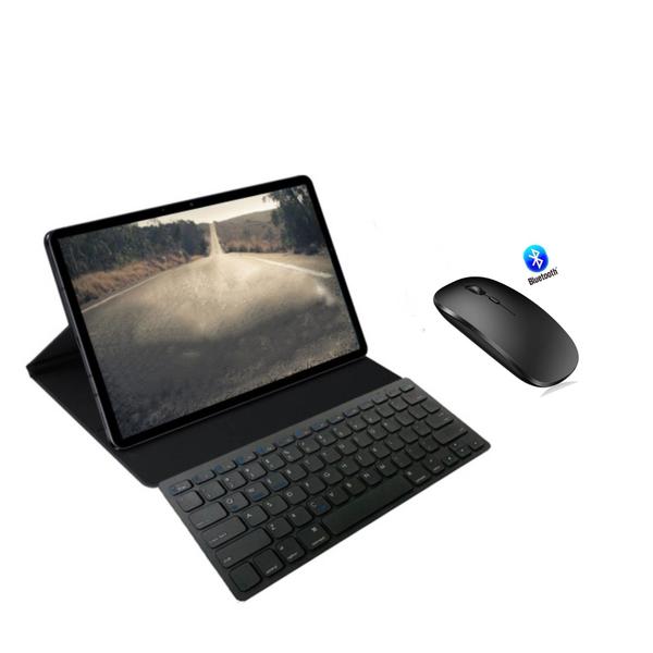 Imagem de Capa Giratória para tablet Samsung Galaxy Tab A8 X200 10.5  + Teclado + Mouse via bluetooth