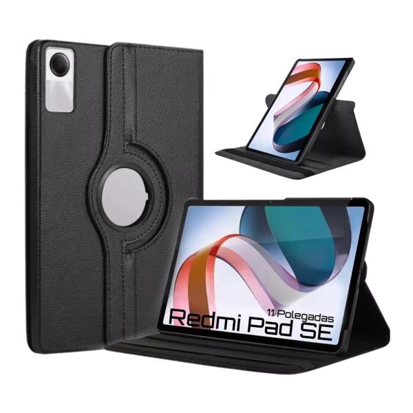 Imagem de Capa Giratória + Película Vidro 3D Para Redmi Pad SE 11 Pol.