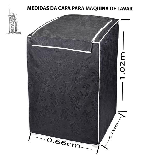 Imagem de Capa Impermeável Maquina Lavar Roupas 12 Kg 13 Kg 15 Kg 16kg - Electrolux 