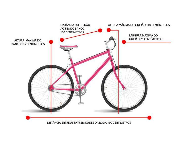 Imagem de Capa Impermeável Modelo Slim Para Bicicleta GTA Aro 29