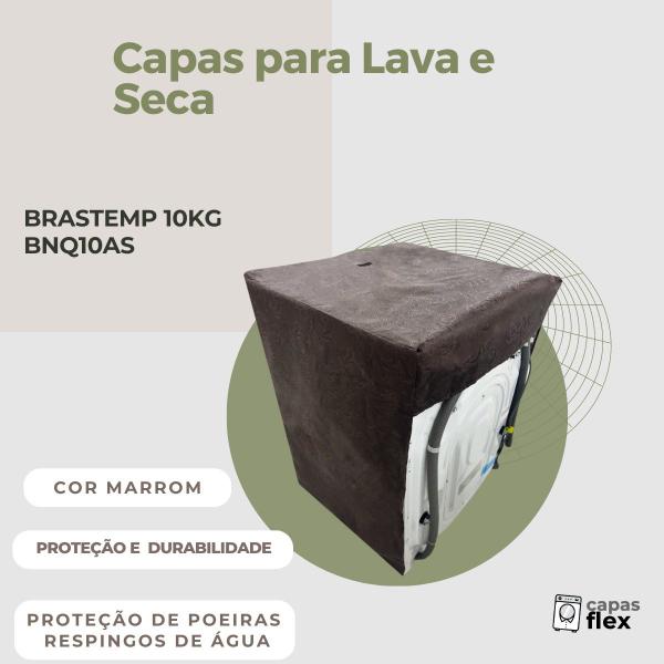 Imagem de Capa lava e seca brastemp 10kg bnq10as impermeável flex