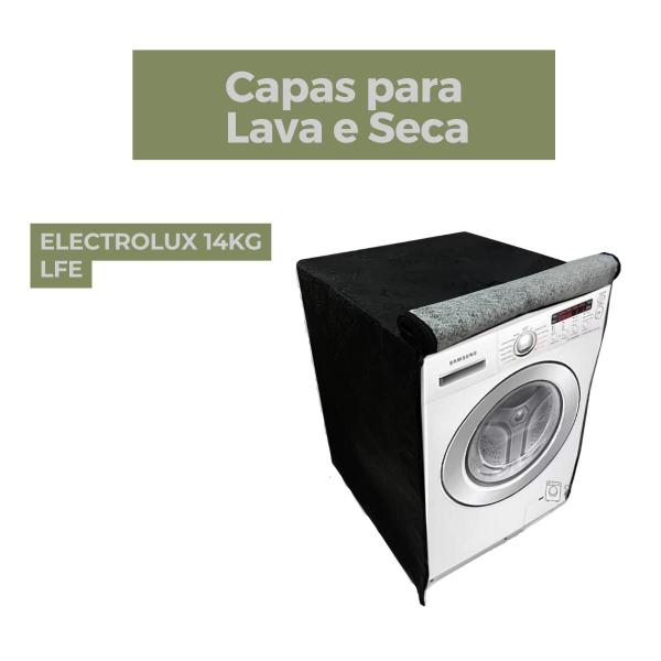 Imagem de Capa lava e seca electrolux 14kg lfe impermeável flex