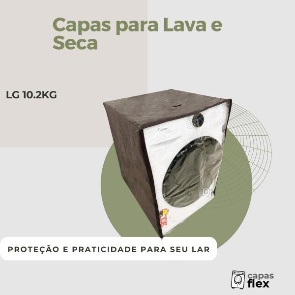 Imagem de Capa lava e seca lg 10.2kg transparente flex