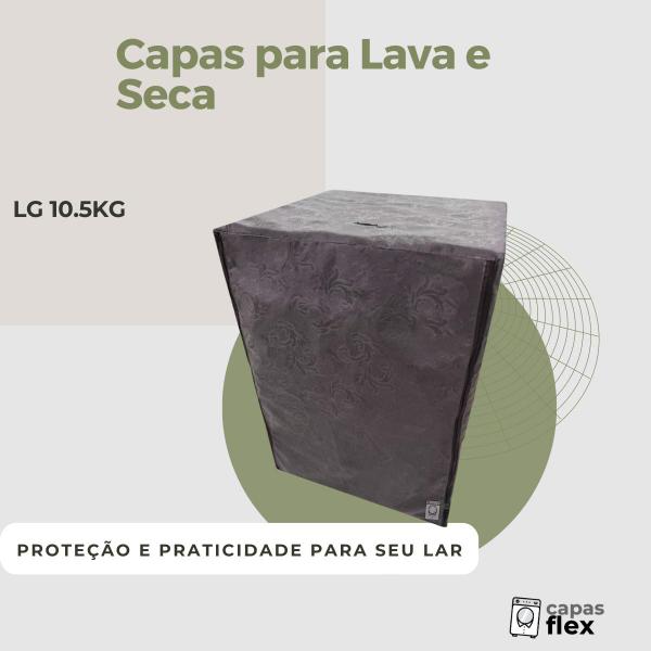 Imagem de Capa lava e seca lg 10.5kg impermeável flex