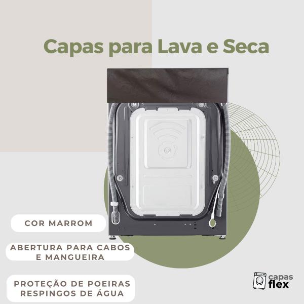 Imagem de Capa lava e seca lg 14kg smart impermeável flex