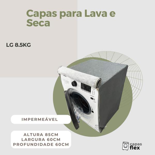 Imagem de Capa lava e seca lg 8.5kg impermeável flex