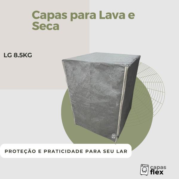 Imagem de Capa lava e seca lg 8.5kg impermeável flex