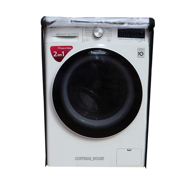 Imagem de Capa lava e seca lg wd17vts6 inox com twinwash 17 kilos