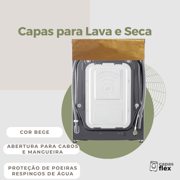 Capa lava e seca samsung 15kg mpermeável flex - Capas Flex Imagem de Capa lava e seca samsung 15kg mpermeável flex