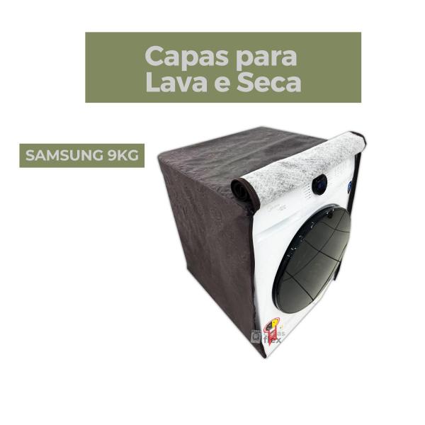 Imagem de Capa lava e seca samsung 9kg impermeável flex