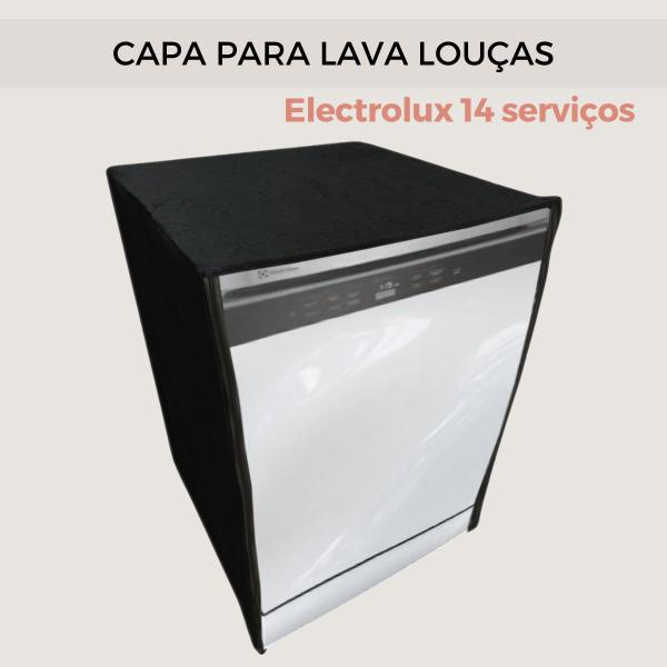 Capa lava louças electrolux 14 serviços transparente flex - Capas Flex Imagem de Capa lava louças electrolux 14 serviços transparente flex