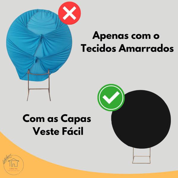 Capa Lisa Para Painel Redondo Em Malha Gel Helanca Para Festa 1,50 - Ibitex Imagem de Capa Lisa Para Painel Redondo Em Malha Gel Helanca Para Festa 1,50