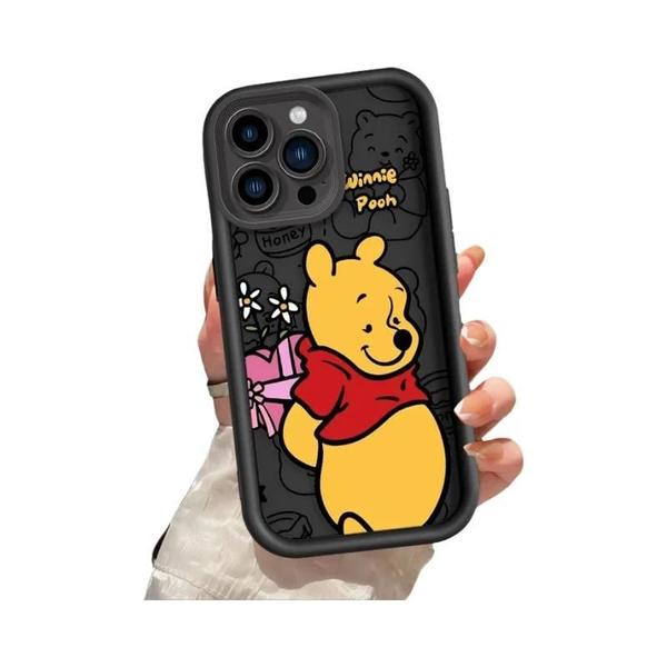 Imagem de Capa Macia Winnie the Pooh para iPhone 15/14/13/12/11 - Estilo Adorável