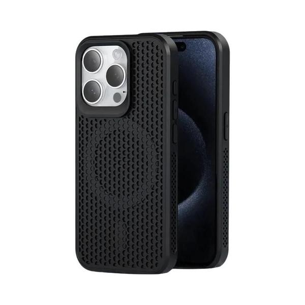 Capa Magnética MagSafe para Celular - Com Resfriamento e Dissipação de Calor