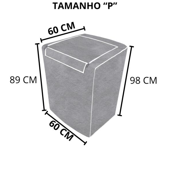 Imagem de Capa Máquina De Lavar Brastemp Consul Cinza Ziper 5kg A 10kg