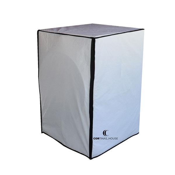 Capa maquina lava e seca c/ziper 7 a 11 kilos lg ou sansung - CORTINAS_HOUSE Imagem de Capa maquina lava e seca c/ziper 7 a 11 kilos lg ou sansung