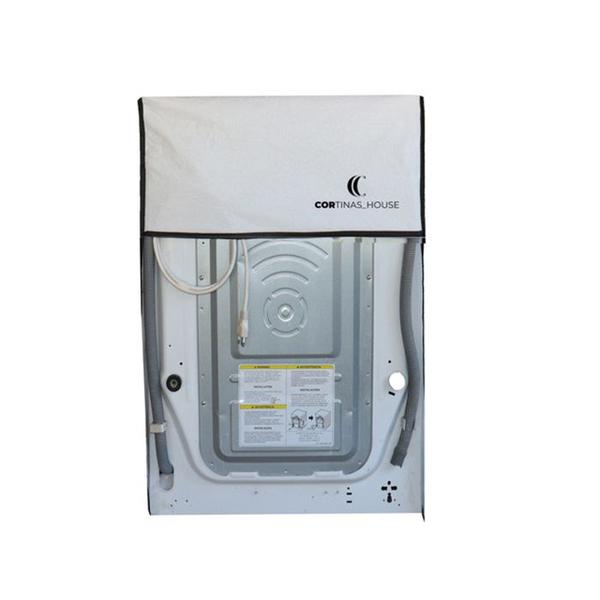 Capa maquina lava e seca c/ziper 7 a 11 kilos lg ou sansung - CORTINAS_HOUSE Imagem de Capa maquina lava e seca c/ziper 7 a 11 kilos lg ou sansung