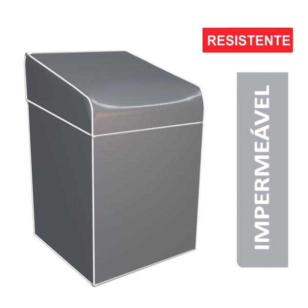 Capa Maquina Lavar Eletrolux Consul Brastemp 8kg 10kg 11kg 12kg 15kg - Outras Imagem de Capa Maquina Lavar Eletrolux Consul Brastemp 8kg 10kg 11kg 12kg 15kg