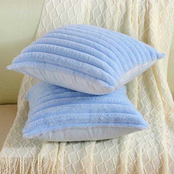 Capa p/ almofada em pelucia wave soft 2 lados - 40x40 cm - S DECOR Imagem de Capa p/ almofada em pelucia wave soft 2 lados - 40x40 cm
