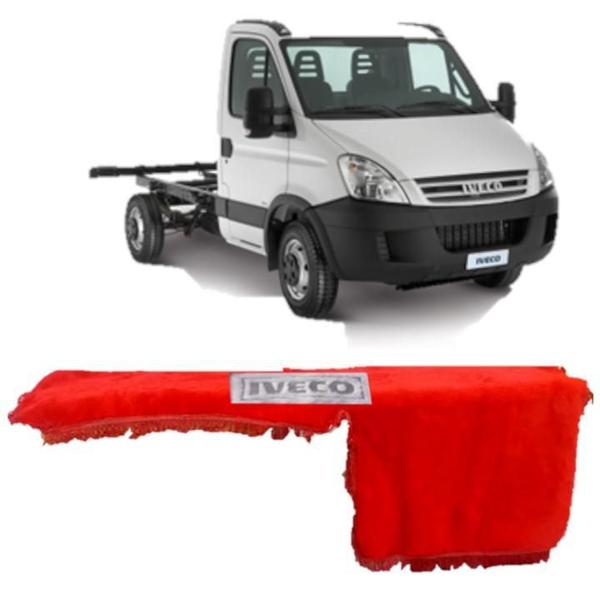 Imagem de Capa Painel Chinil Com Logo Para Iveco Daily 2013 Vermelho