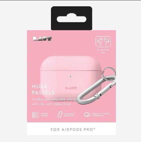 Imagem de Capa para AirPods Pro protetora anti riscos ultra leve para Huex Pastels Laut - Rosa pastel