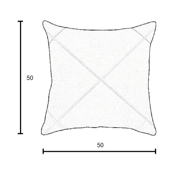 Imagem de Capa para Almofada Drapeada em Veludo Quadrada 50x50 Várias Cores