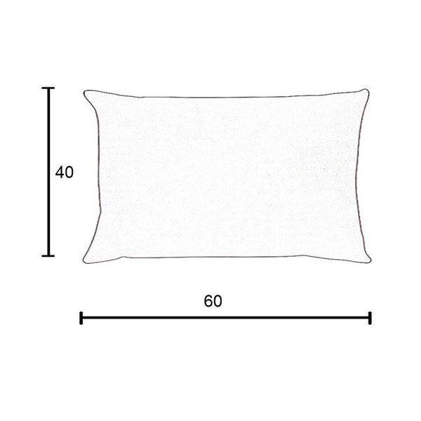 Imagem de Capa para Almofada em Veludo Liso Retangular 60x40 Várias Cores
