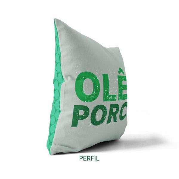 Imagem de Capa Para Almofada Stmhome Velour Palmeiras Olê Porco