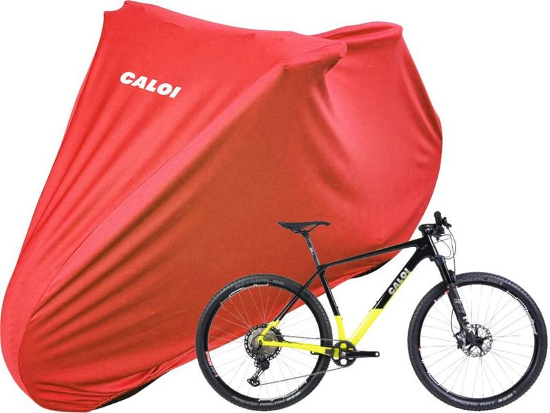 Imagem de Capa Para Bike Com Logo Caloi Elite Carbon Racing Mtb Aro 29