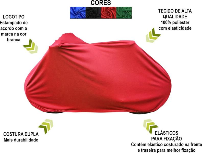 Imagem de Capa Para Bike Urbana Caloi 700 Tecido Helanca Lycra