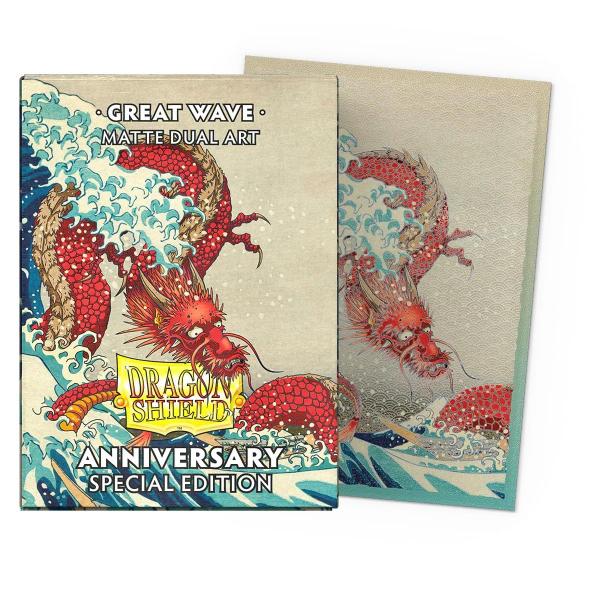 Imagem de Capa para cartas Arcane Tinmen Dragon Shield Great Wave 100CT