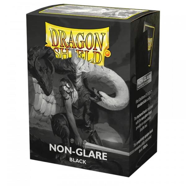 Imagem de Capa para cartas Dragon Shield Non-Glare Matte Black (100)