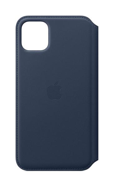 Capa para celular Apple iPhone 11 Pro Max Leather Folio Blue