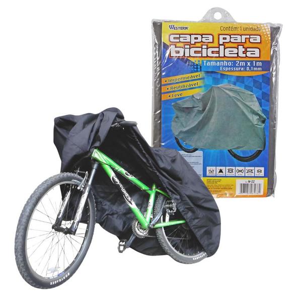 Imagem de Capa Para Cobrir Bike Bicicleta Impermeável Protege Sol Chuva Poeira Sujeira